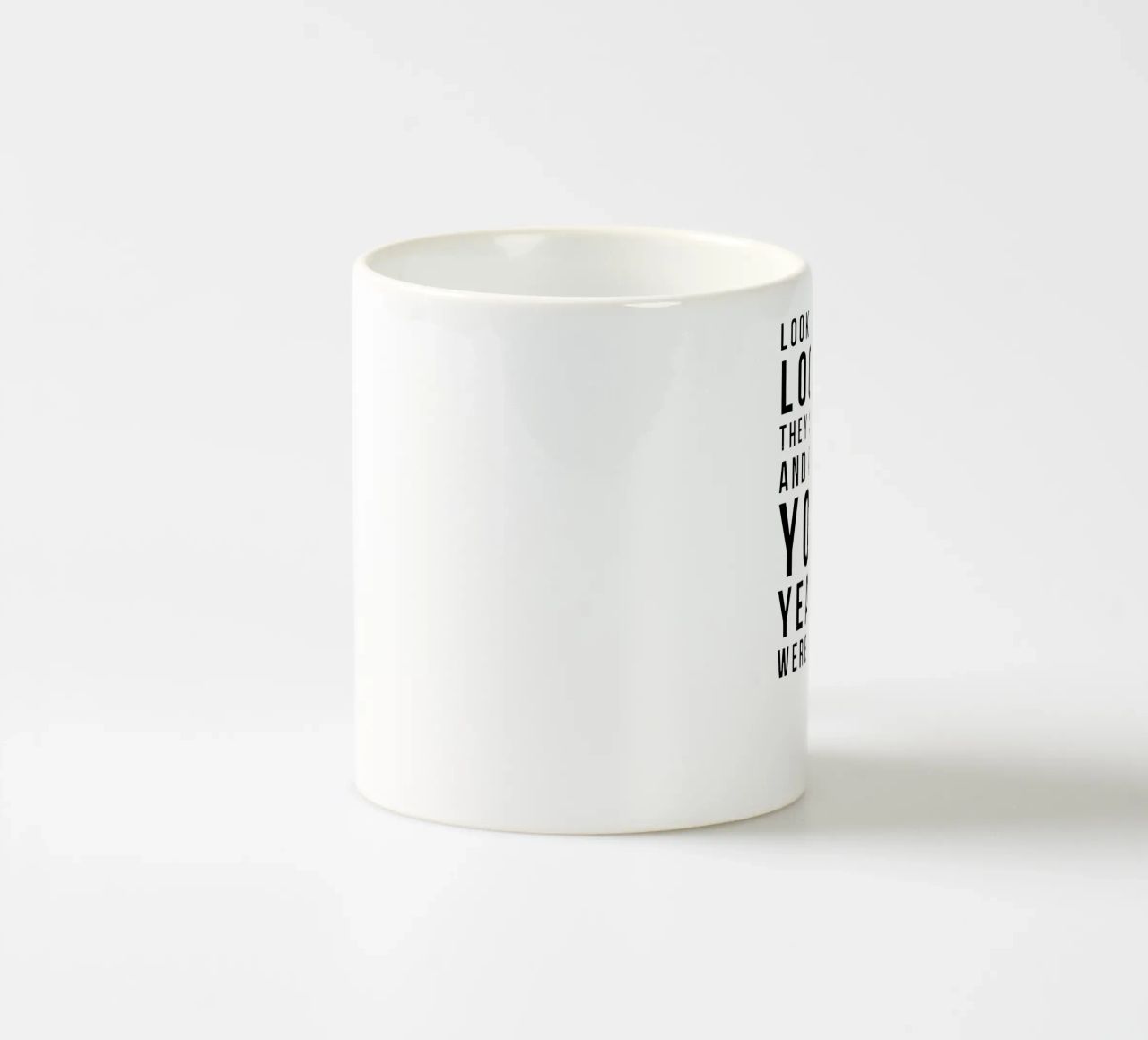 Look how they Shine tazza in ceramica da Attaboy Dsgn