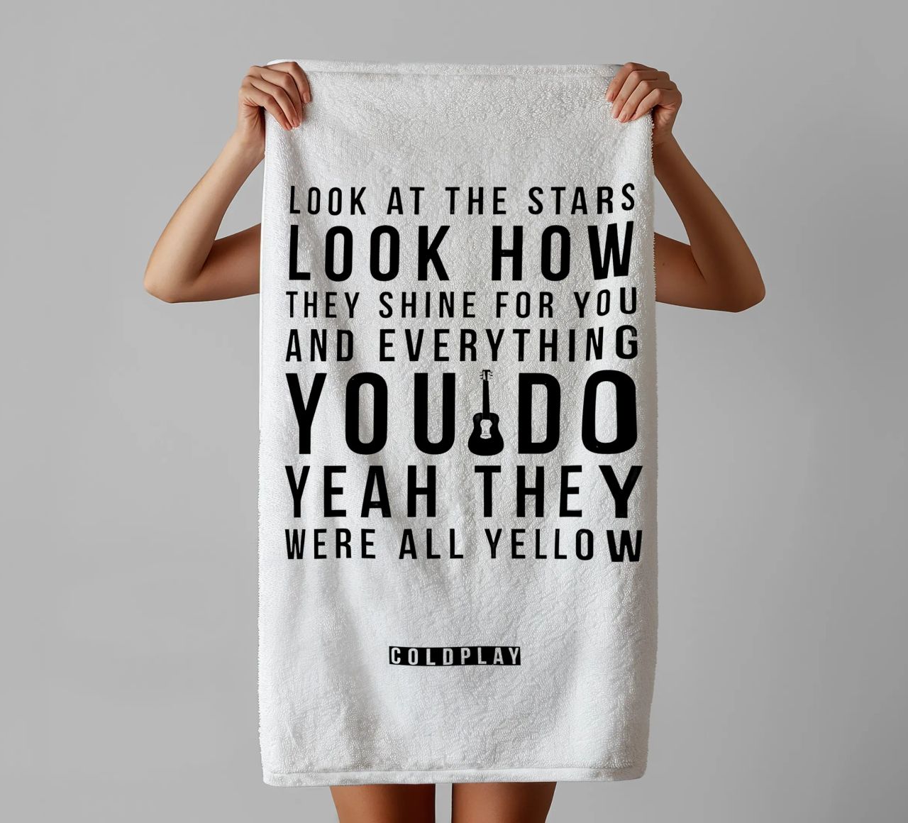Look how they Shine asciugamano da bagno da Attaboy Dsgn