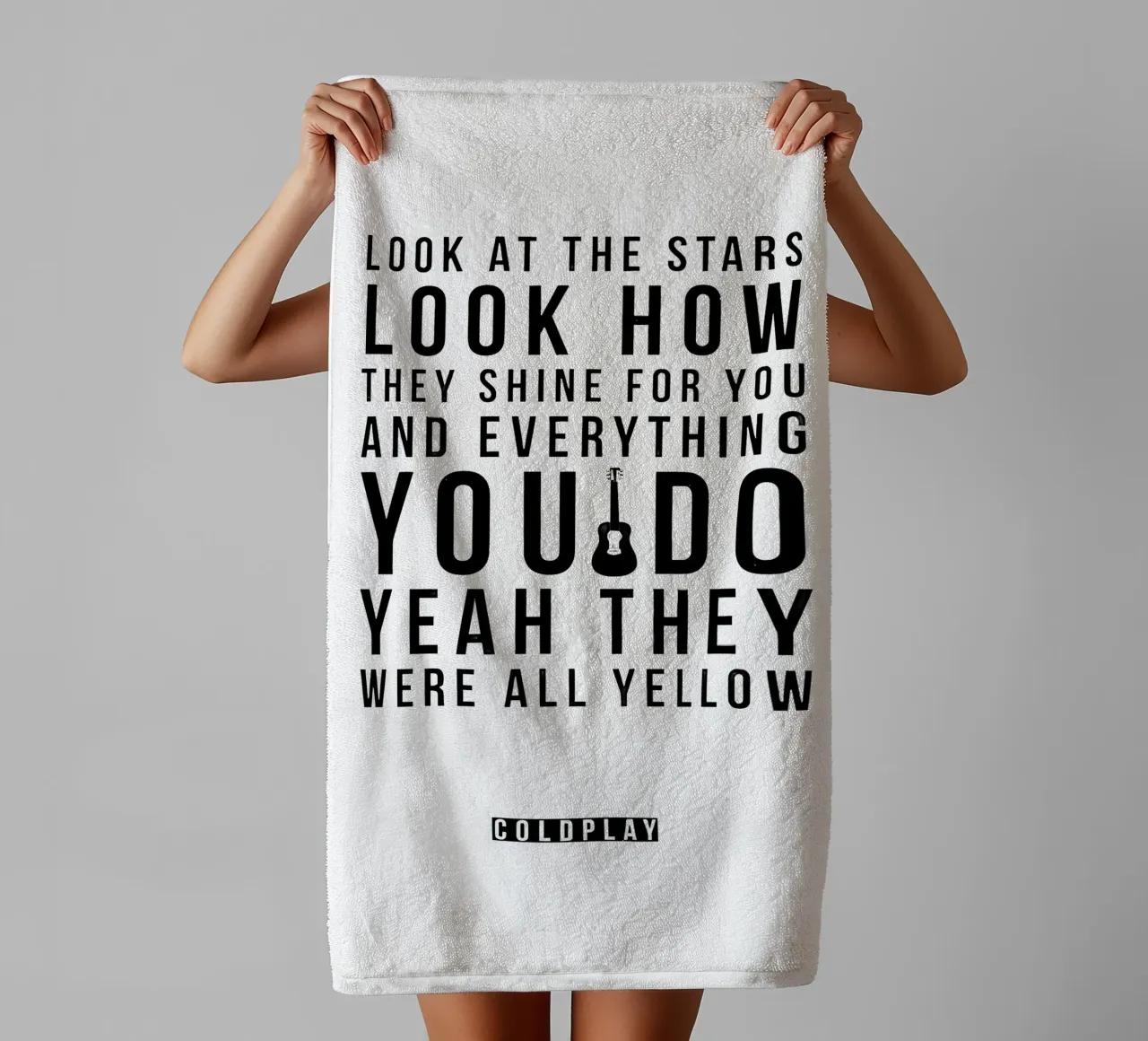 Look how they Shine Handtuch von Attaboy Dsgn