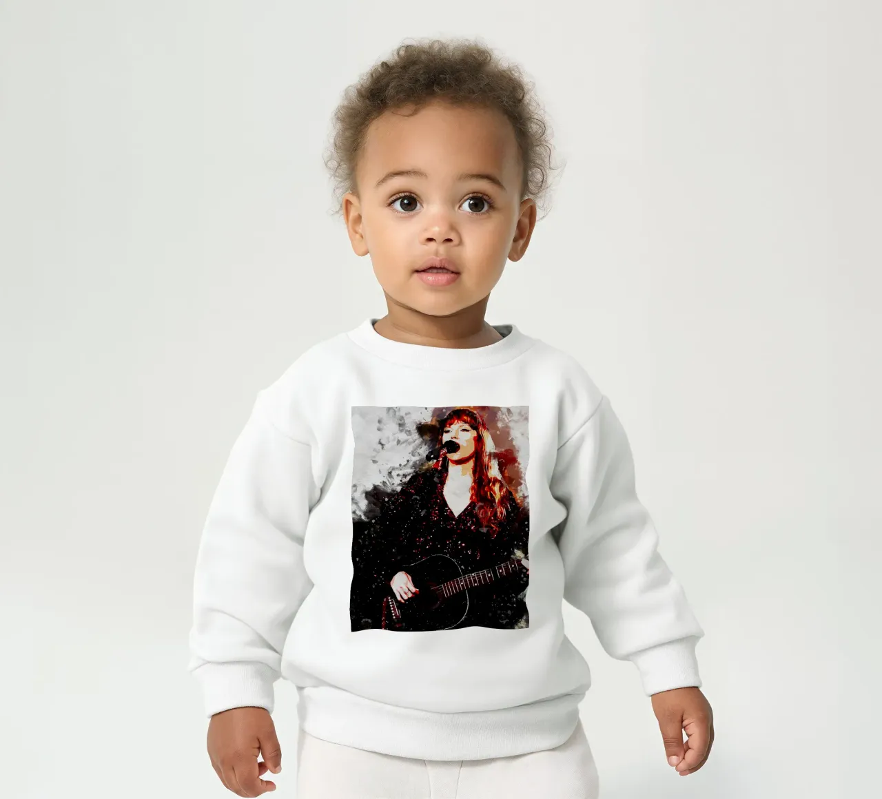 Mancha de Taylor Swift sudadera de bebé de neonartroom