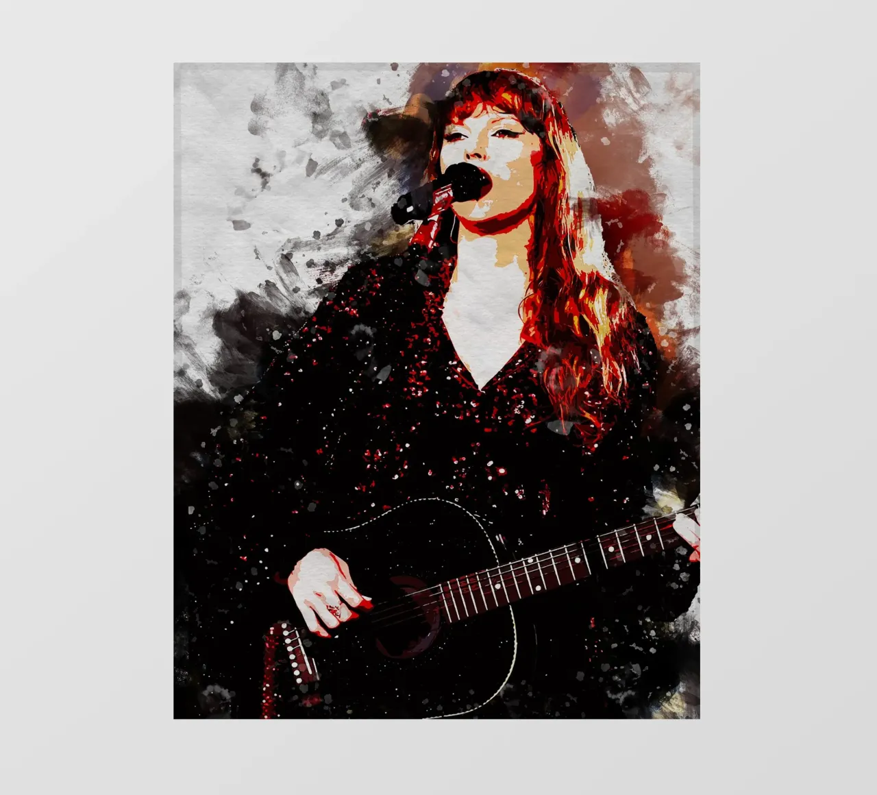 Sbaffo di Taylor Swift telo in pvc da neonartroom