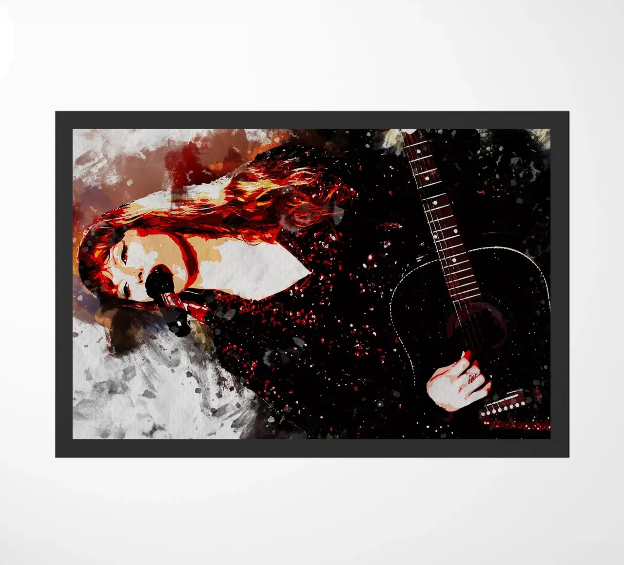 Mancha de Taylor Swift felpudo de neonartroom