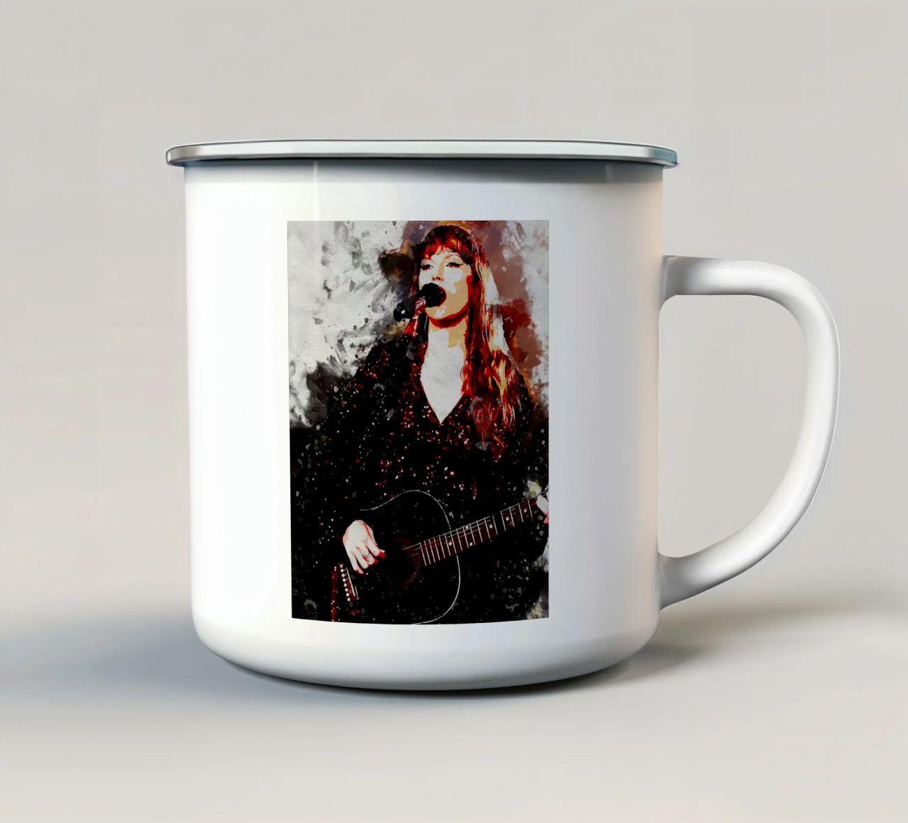 Sbaffo di Taylor Swift tazza in smalto da neonartroom