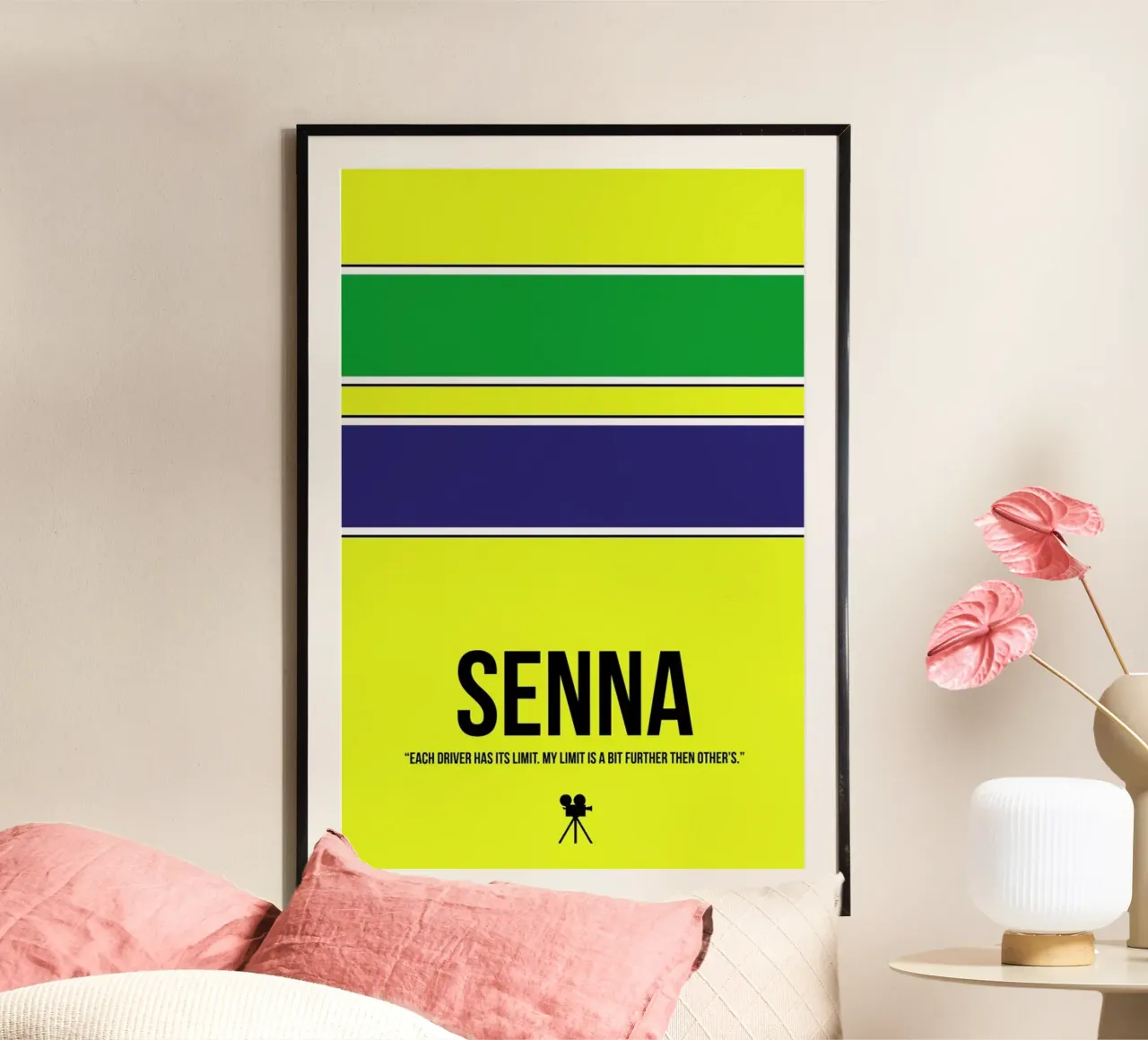 Senna poster da Naxart