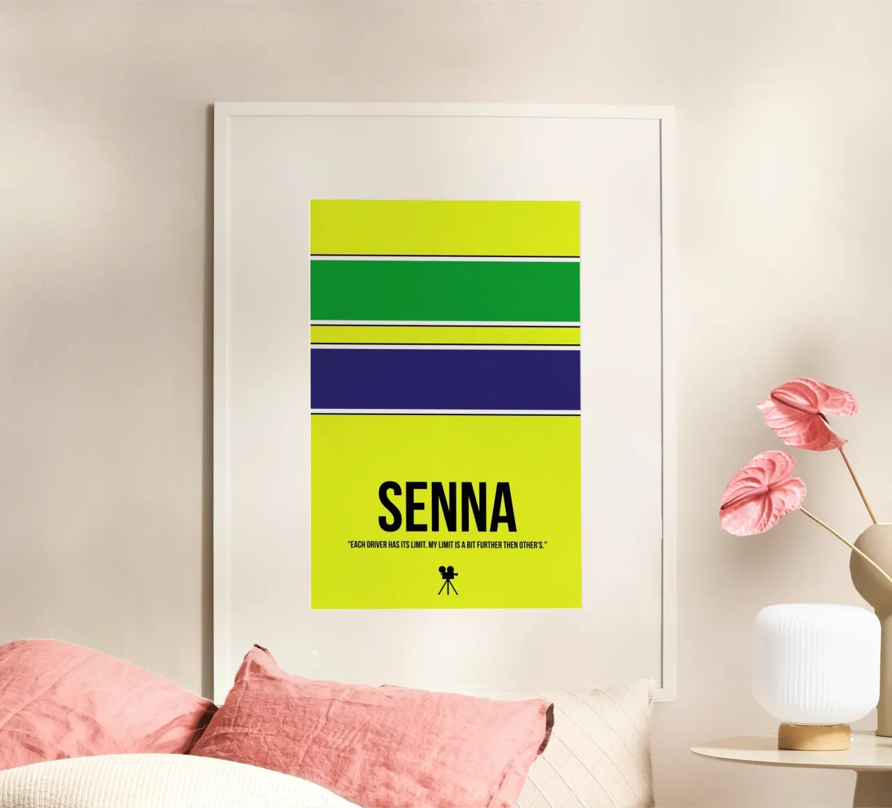 Senna poster da Naxart