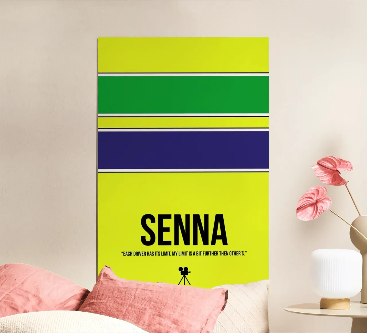 Senna poster da Naxart