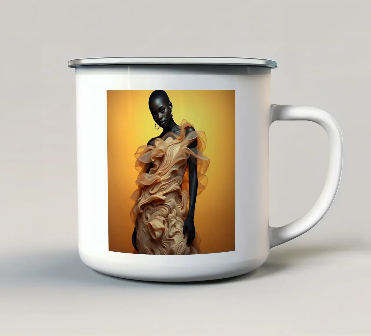 Moda Latte tazza in smalto da Anita's Dream