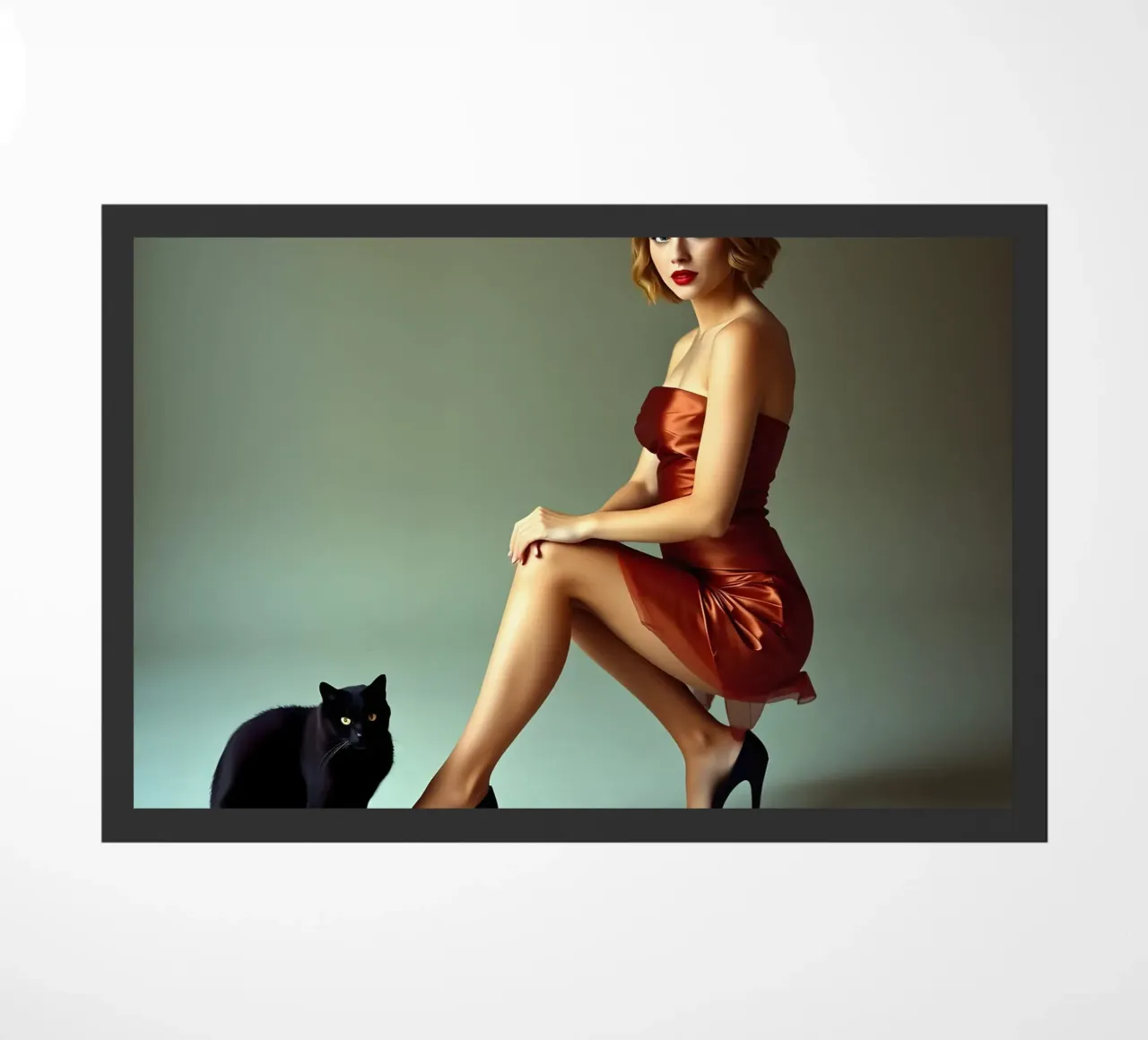 Bionda con gatto zerbino da Anita's Dream