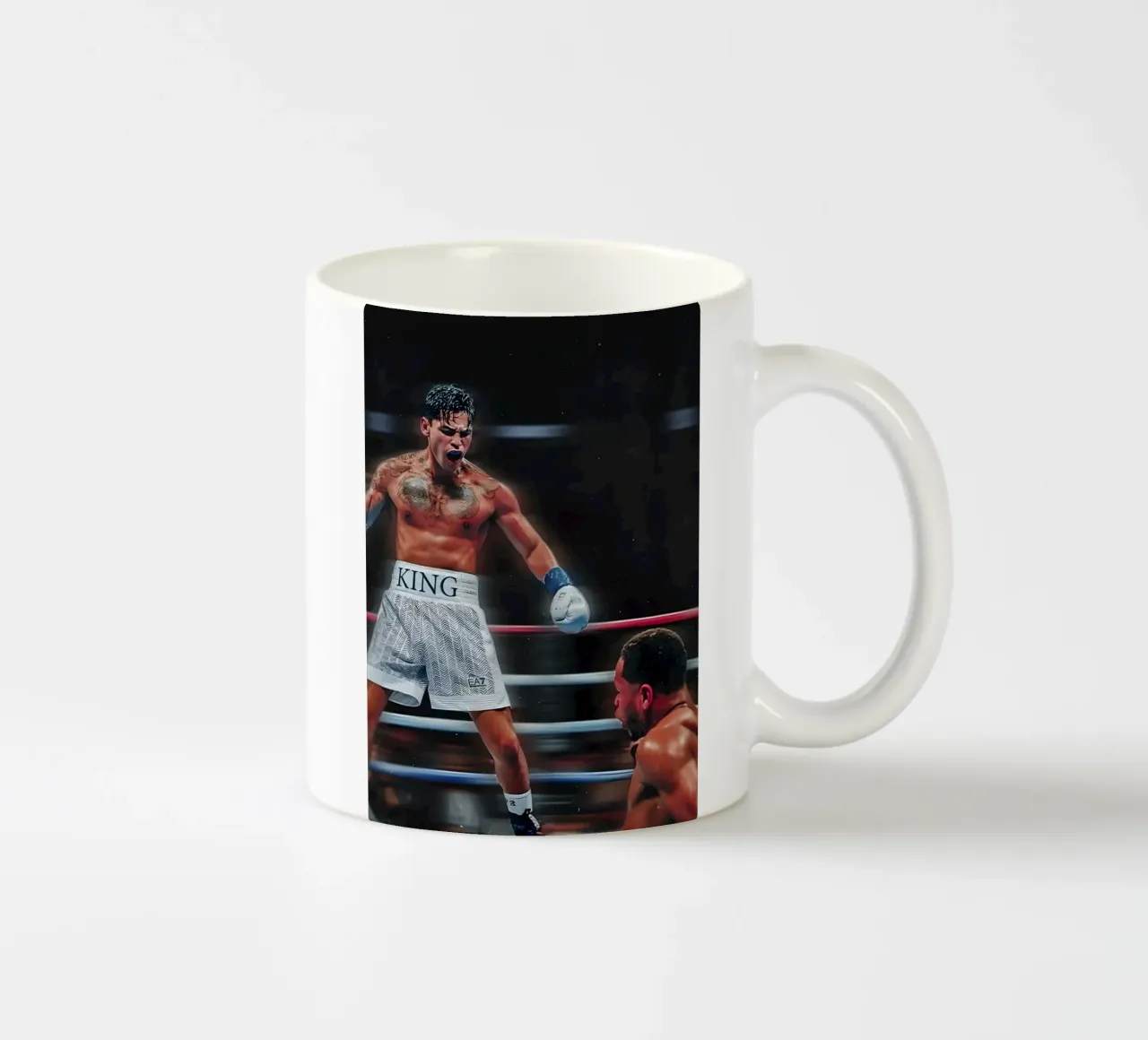 Ryan Garcia tazza in ceramica da Low poly art