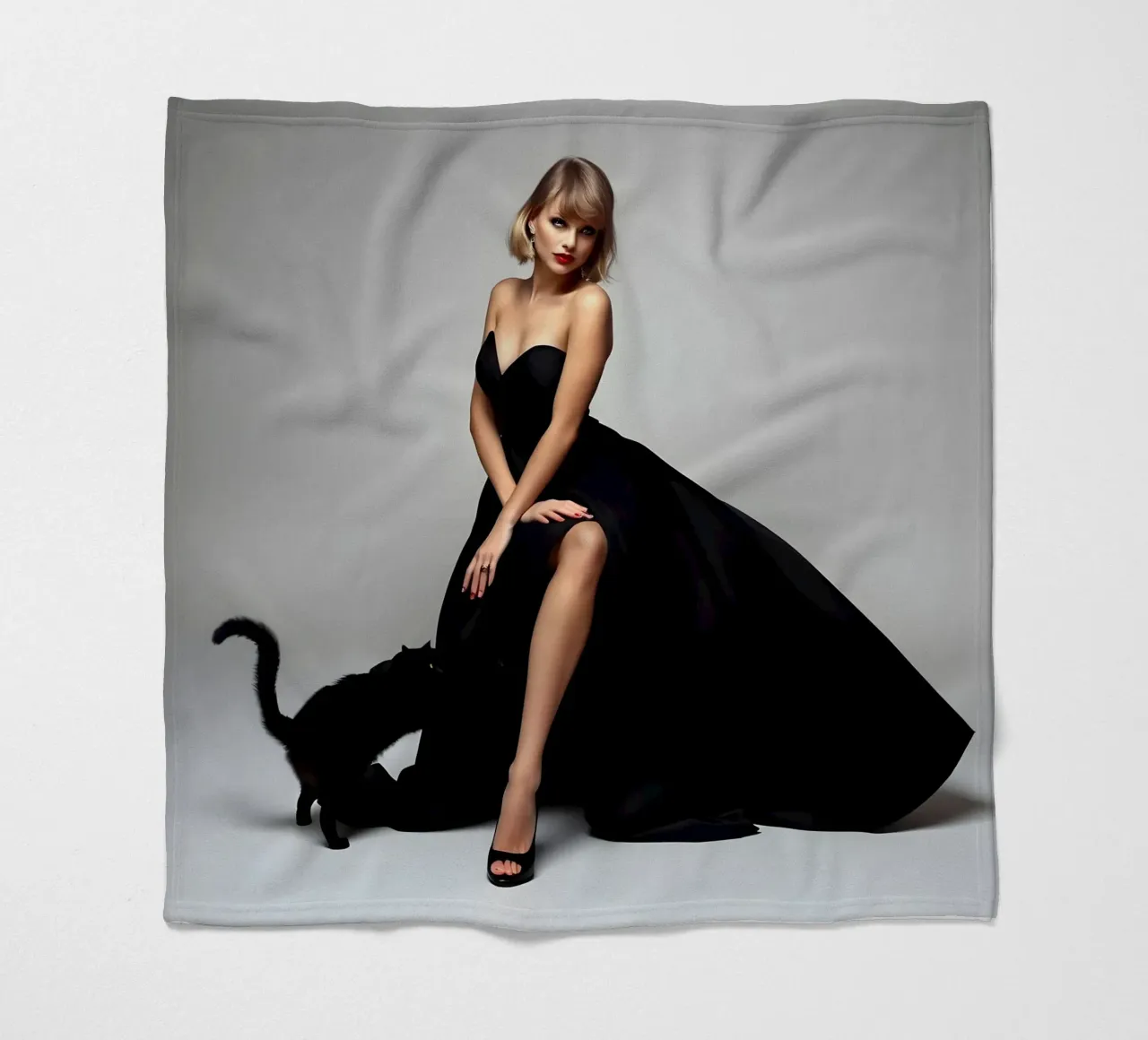 Amante dei gatti coperta in pile da Anita's Dream