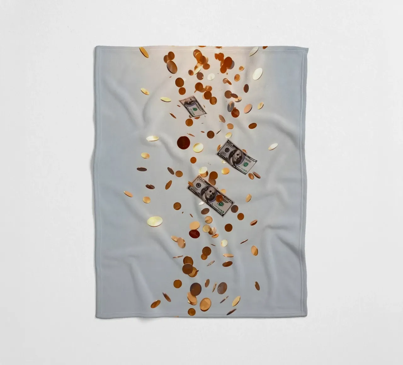 Ho bisogno di un dollaro coperta in pile da Anita's Dream