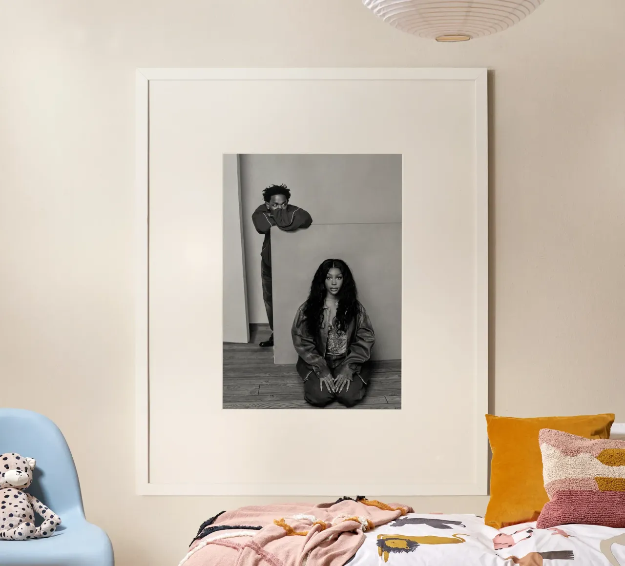 SZA & Kendrick Lamar carta hahnemühle da Attaboy Dsgn