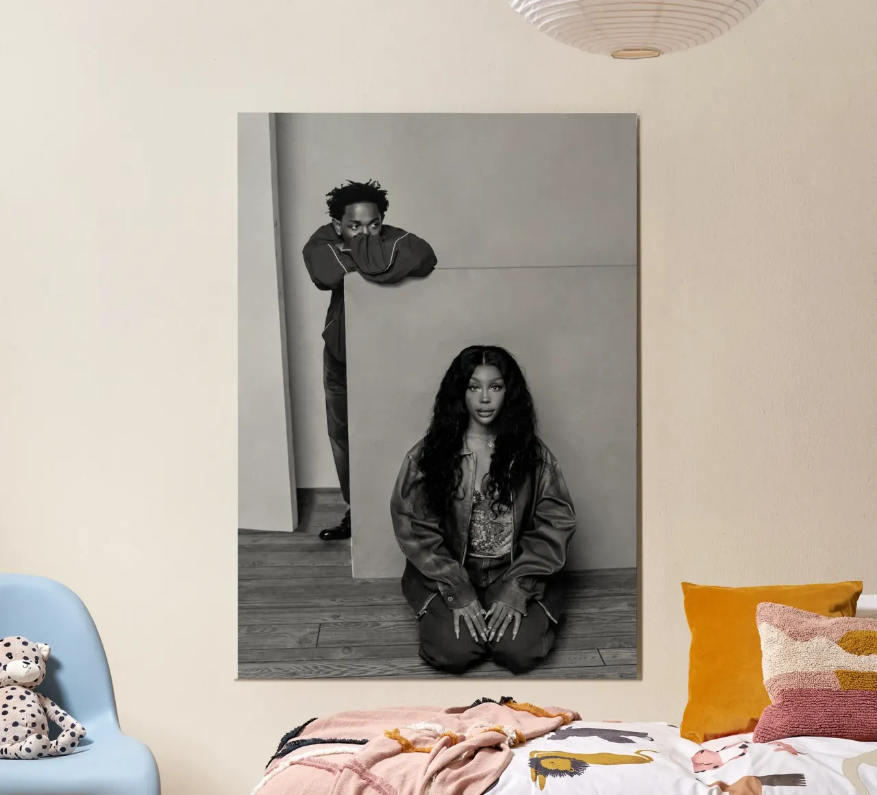 SZA & Kendrick Lamar carta hahnemühle da Attaboy Dsgn