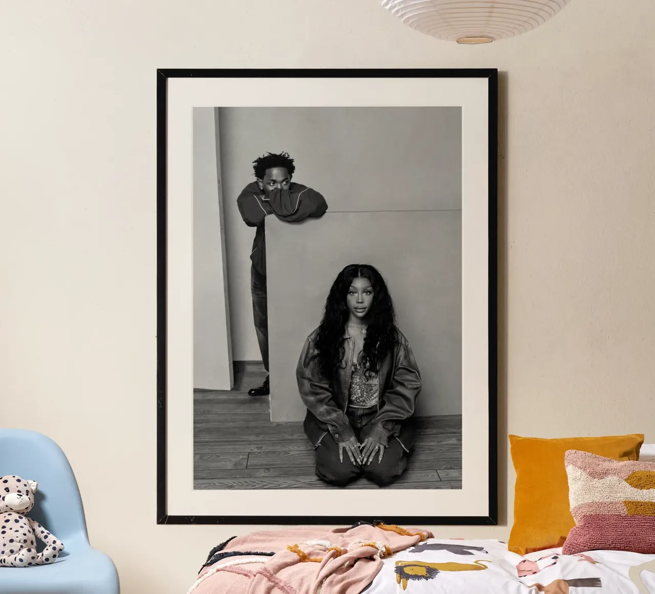 SZA & Kendrick Lamar carta hahnemühle da Attaboy Dsgn