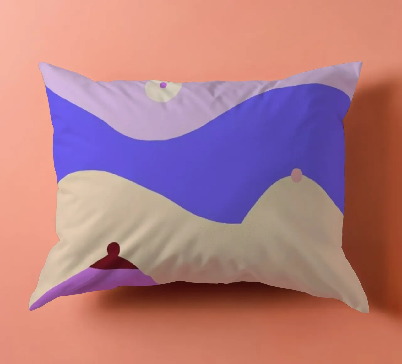 Boobscape cuscino da Maren Gross