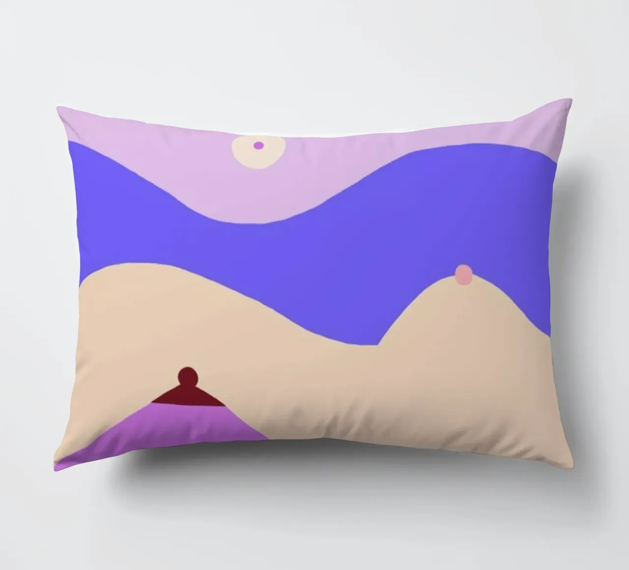 Boobscape cuscino da Maren Gross