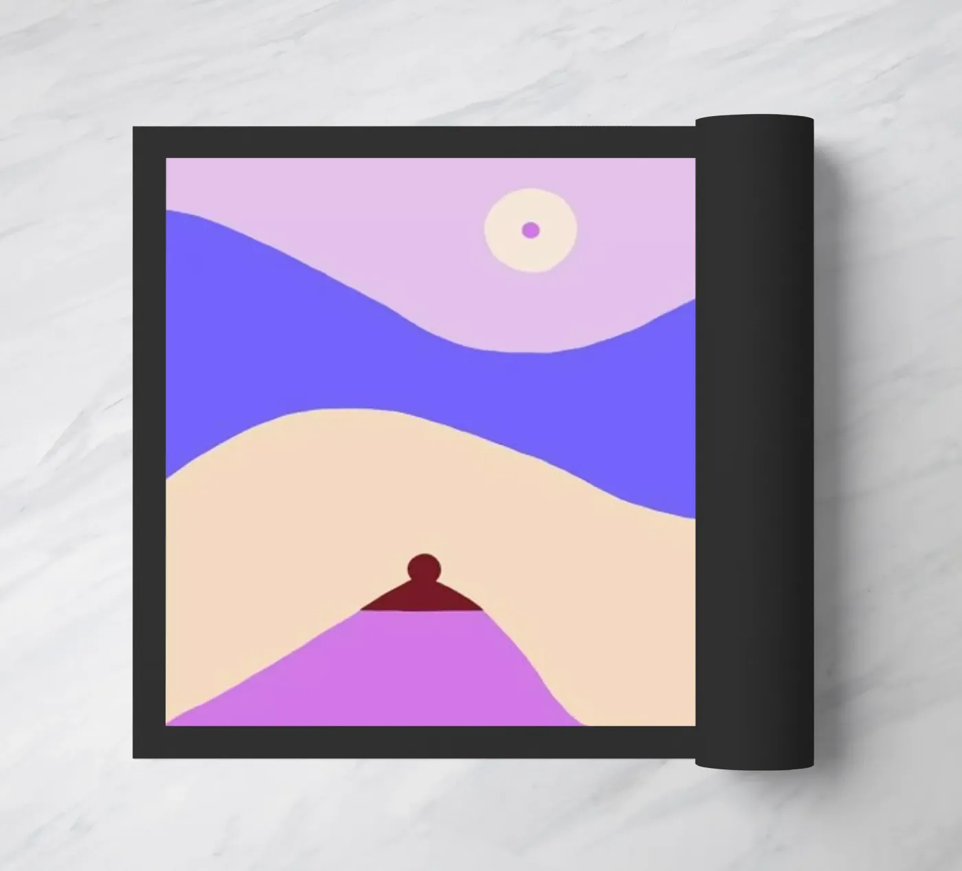 Boobscape deurmat van Maren Gross