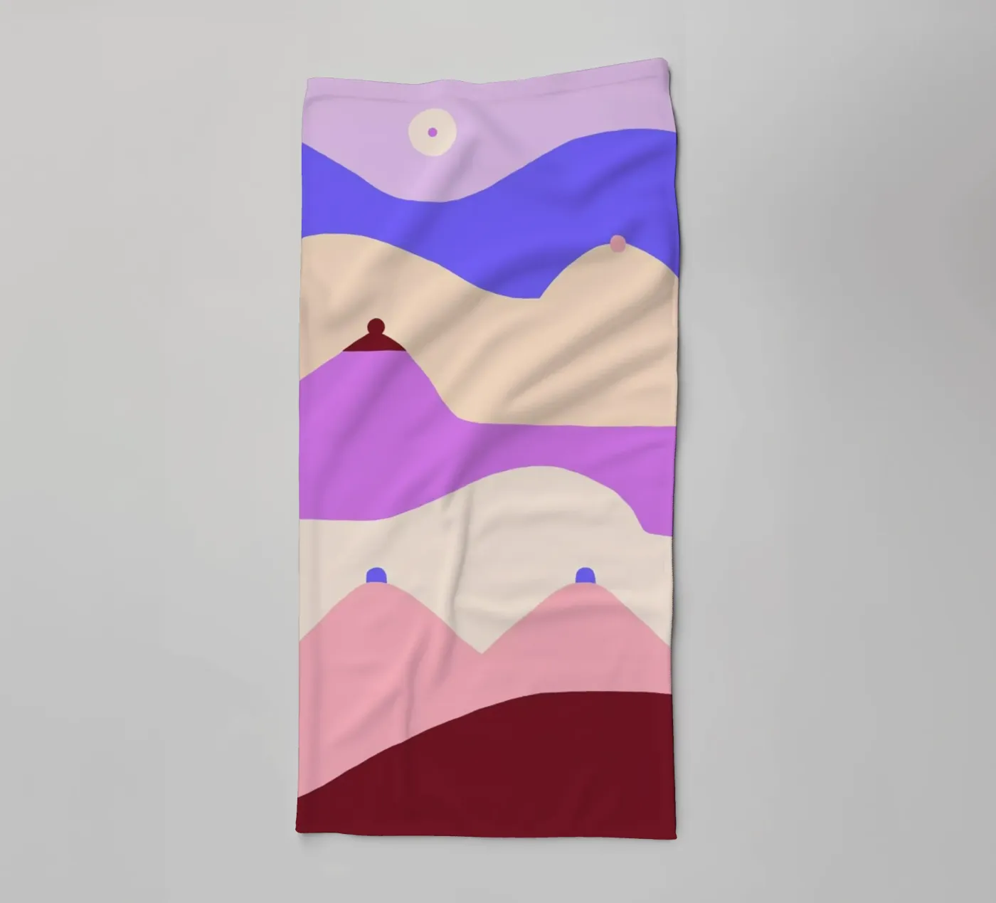 Boobscape badhanddoek van Maren Gross