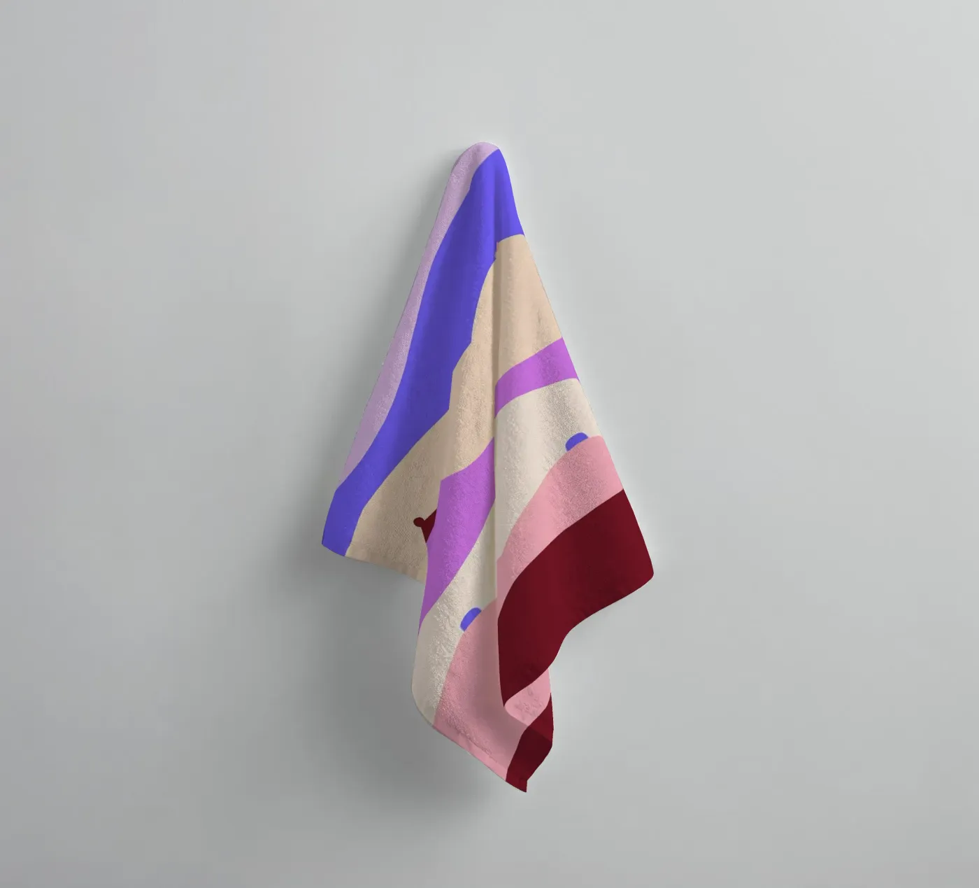 Boobscape badhanddoek van Maren Gross