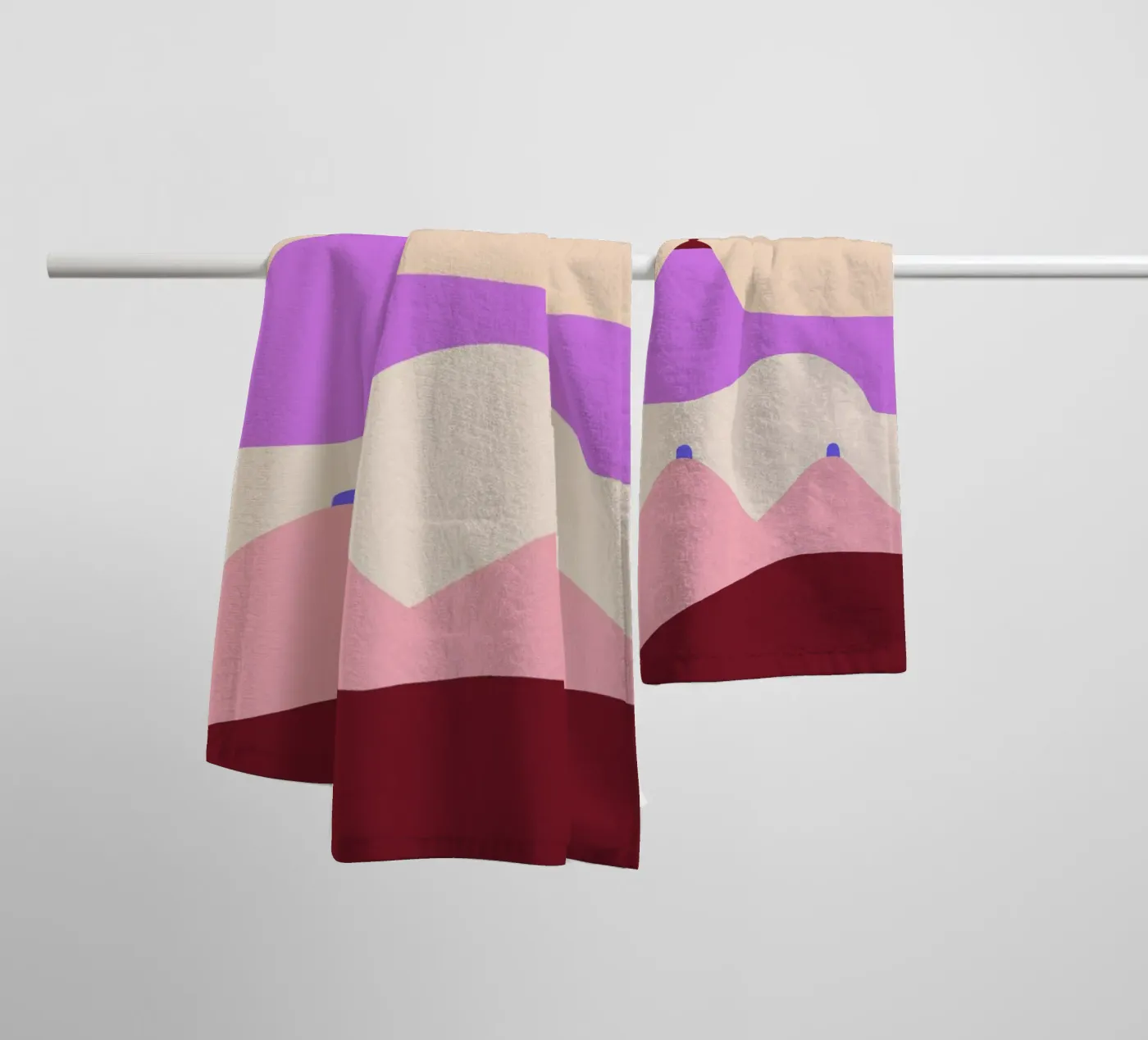 Boobscape badhanddoek van Maren Gross