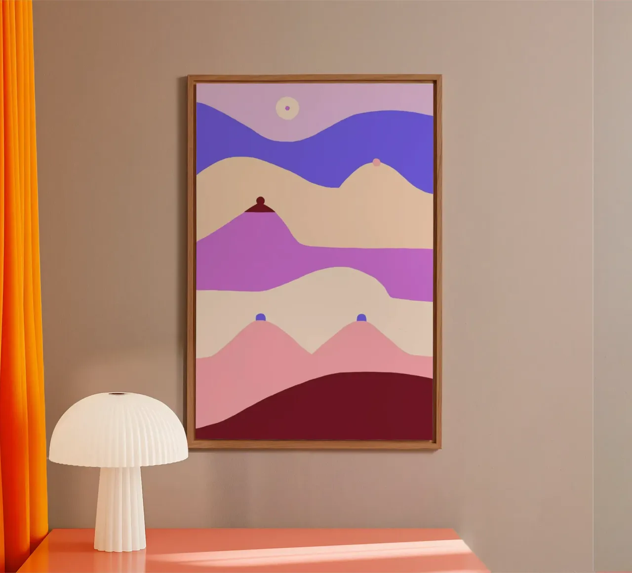 Boobscape forex plate by Maren Gross