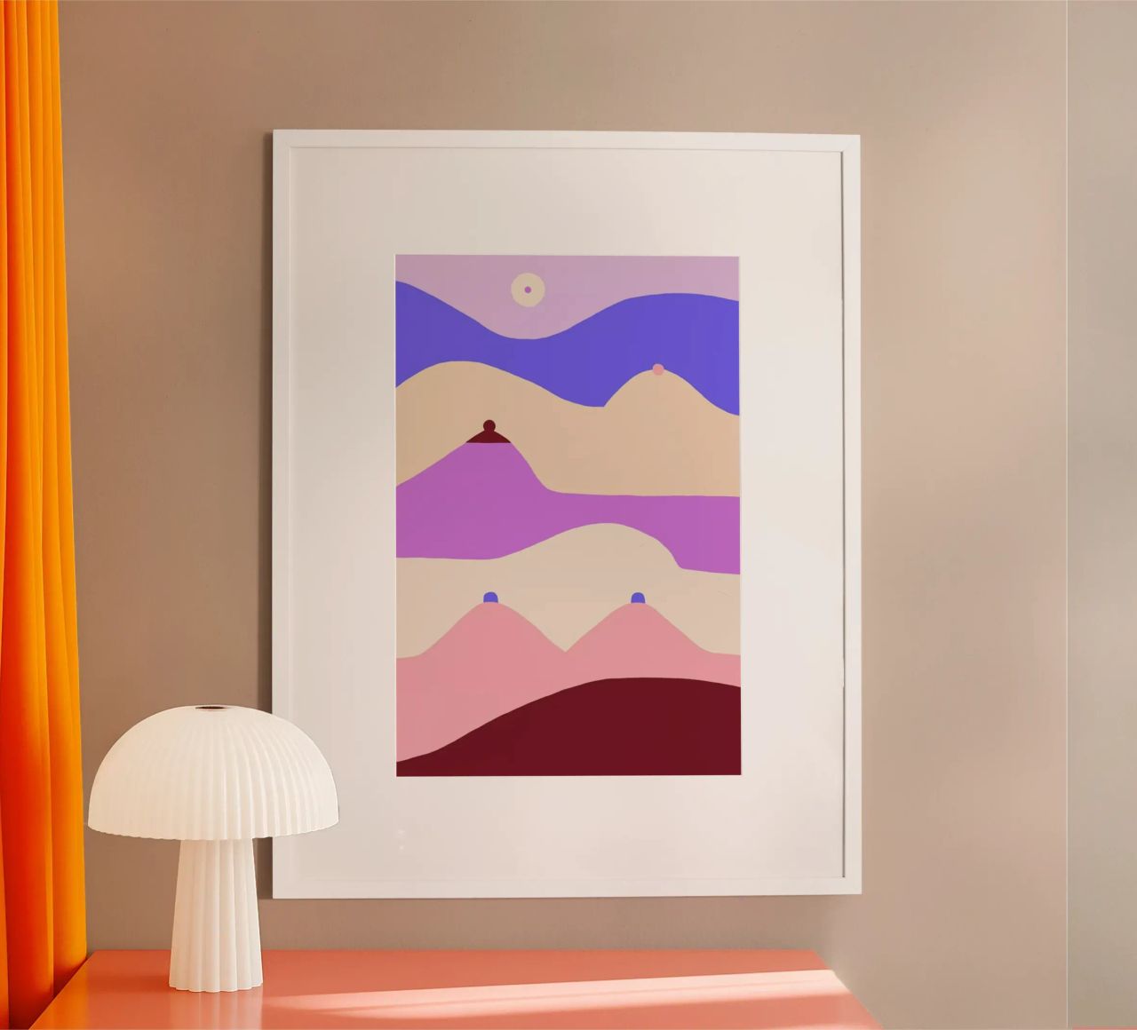 Boobscape Poster von Maren Gross