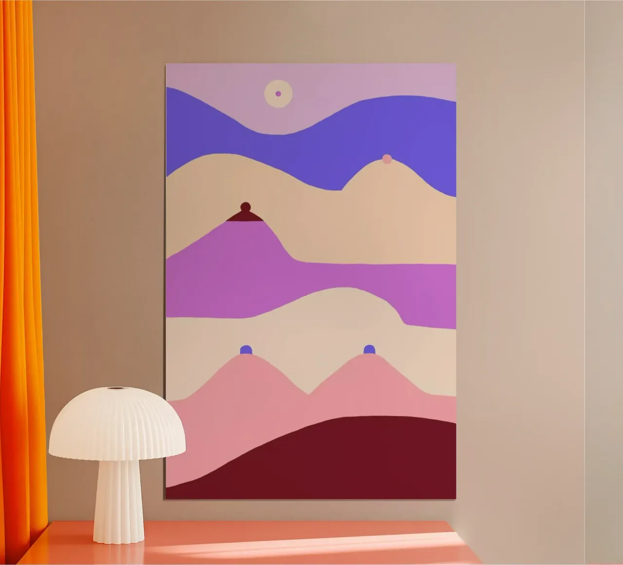 Boobscape poster da Maren Gross