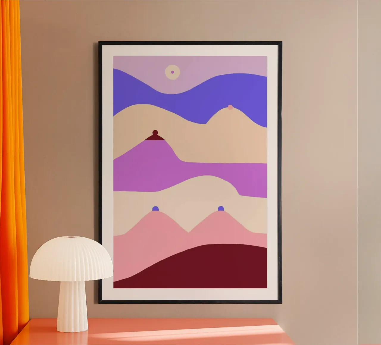 Boobscape poster da Maren Gross