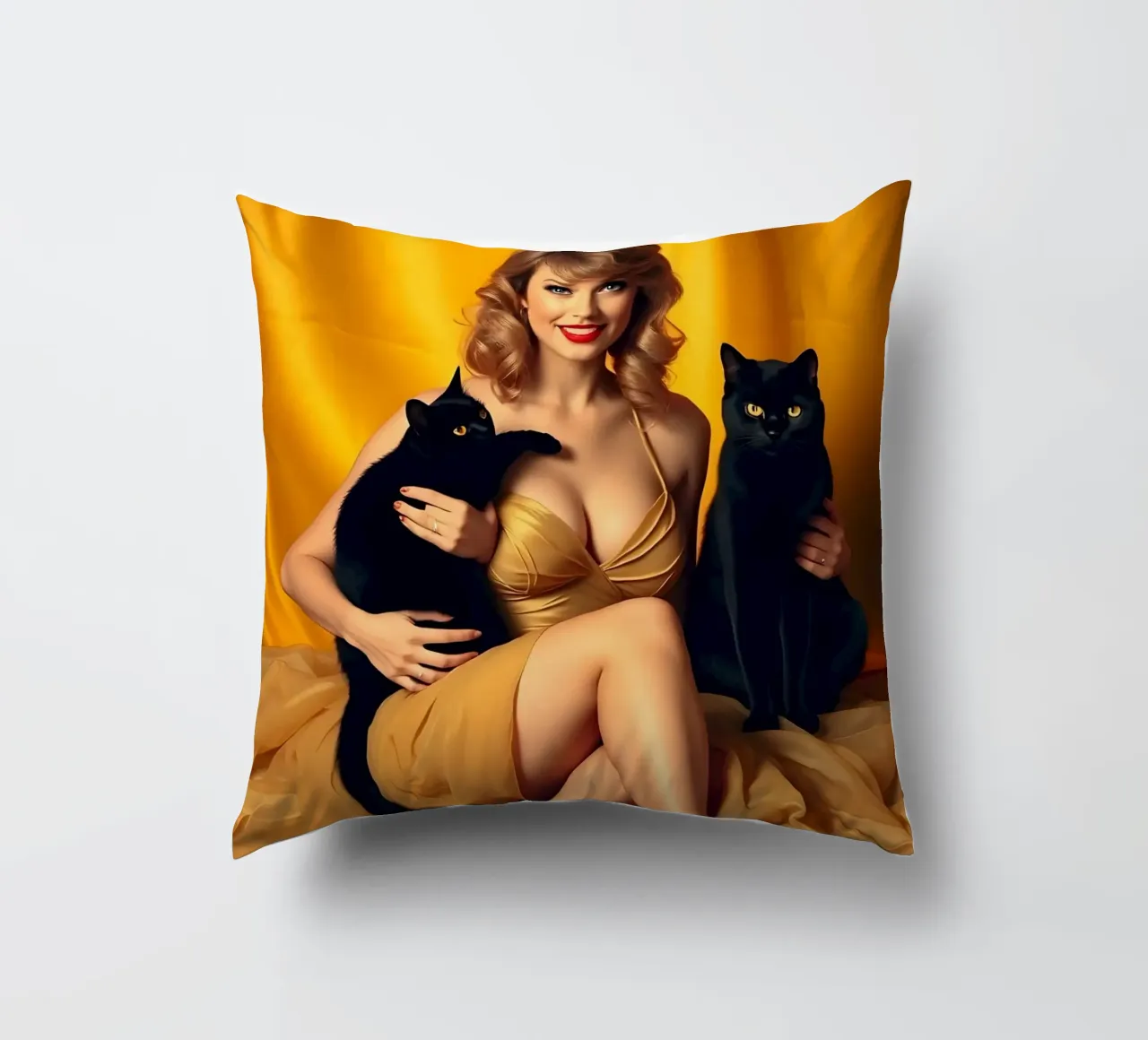 Amico gatto cuscino da Anita's Dream