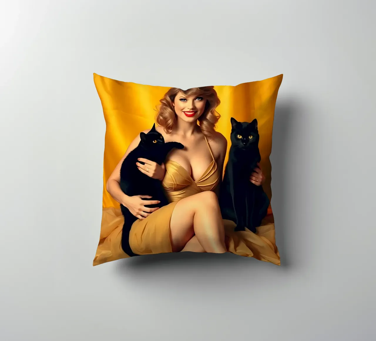 Amico gatto cuscino da Anita's Dream