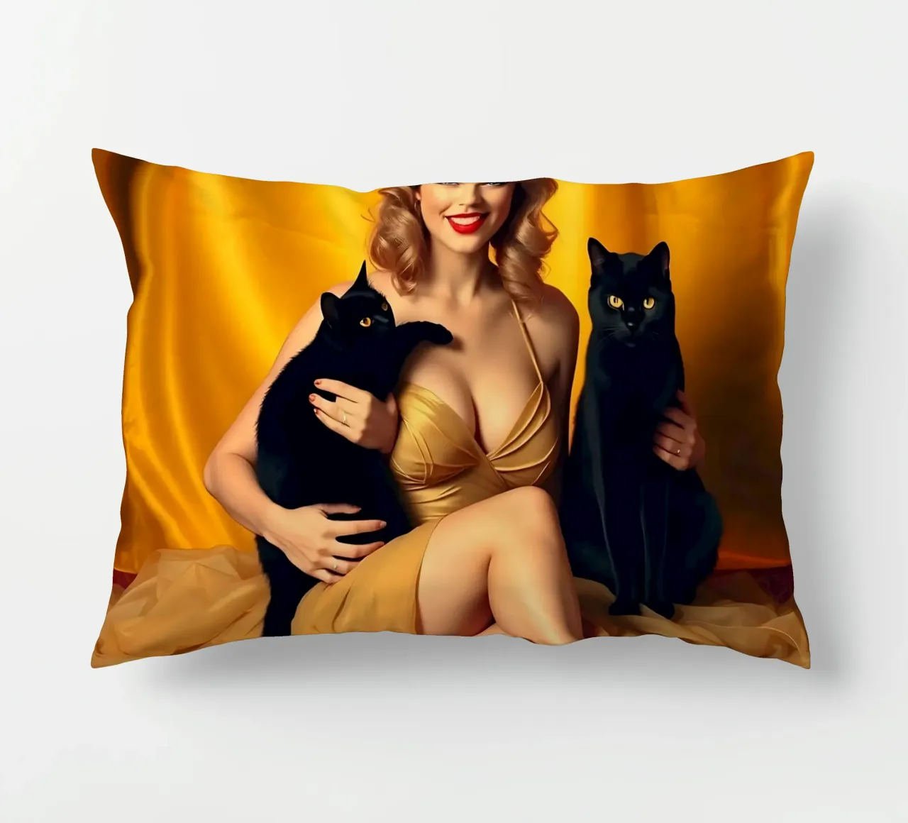 Amico gatto cuscino da Anita's Dream