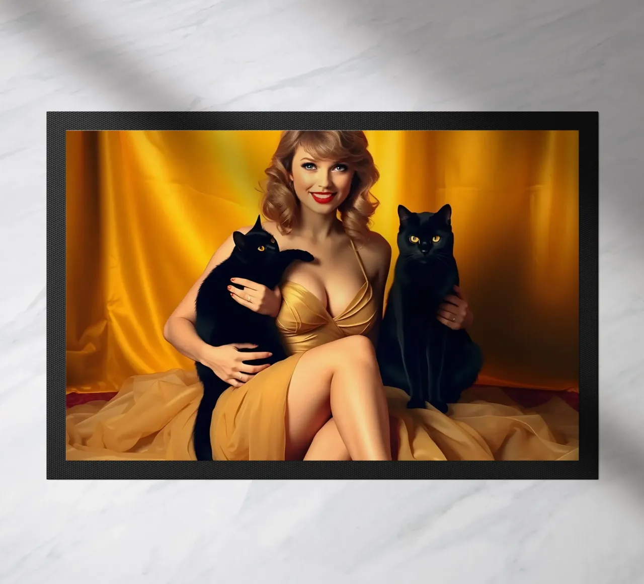 Amico gatto zerbino da Anita's Dream