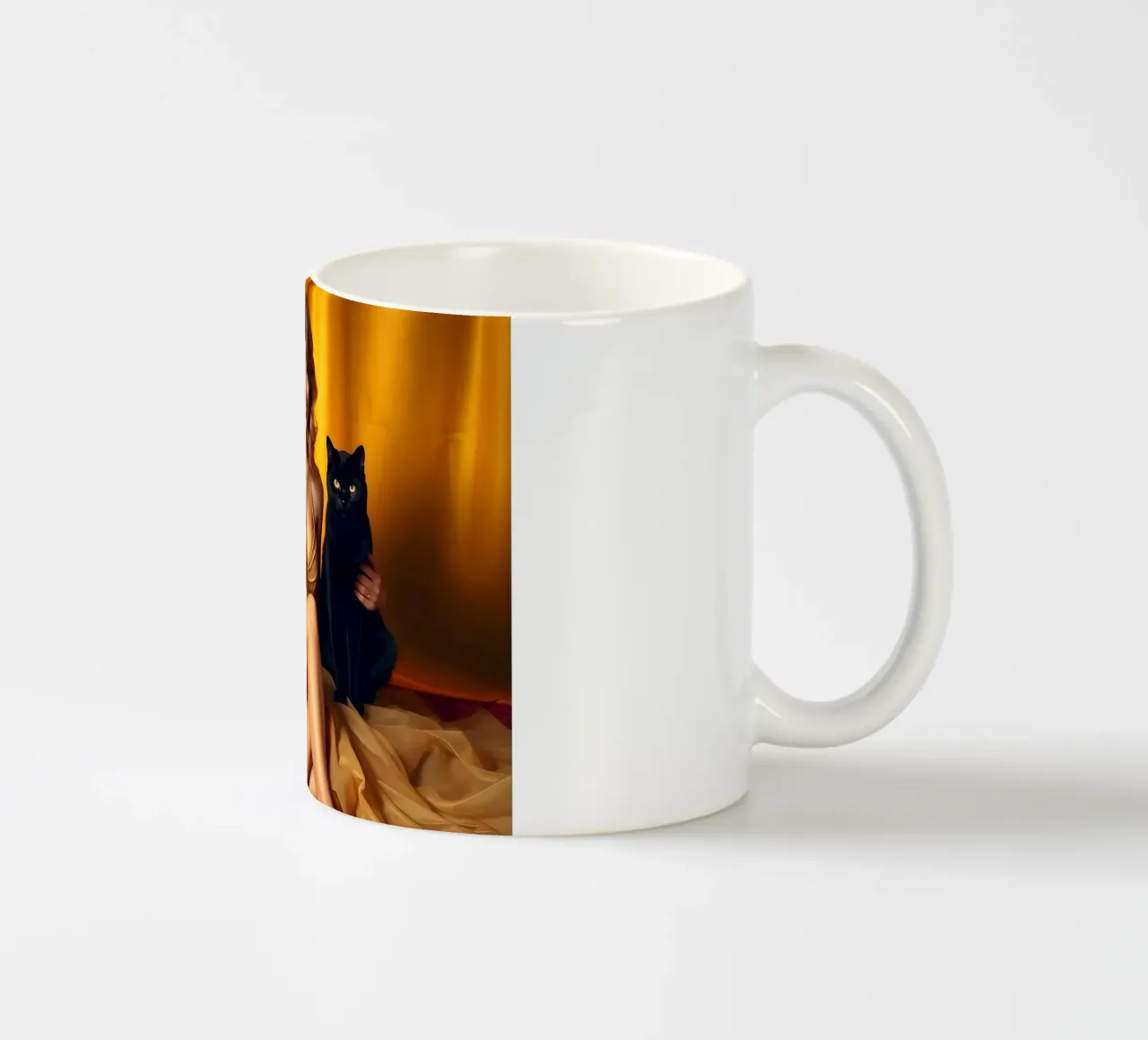 Amico gatto tazza in ceramica da Anita's Dream
