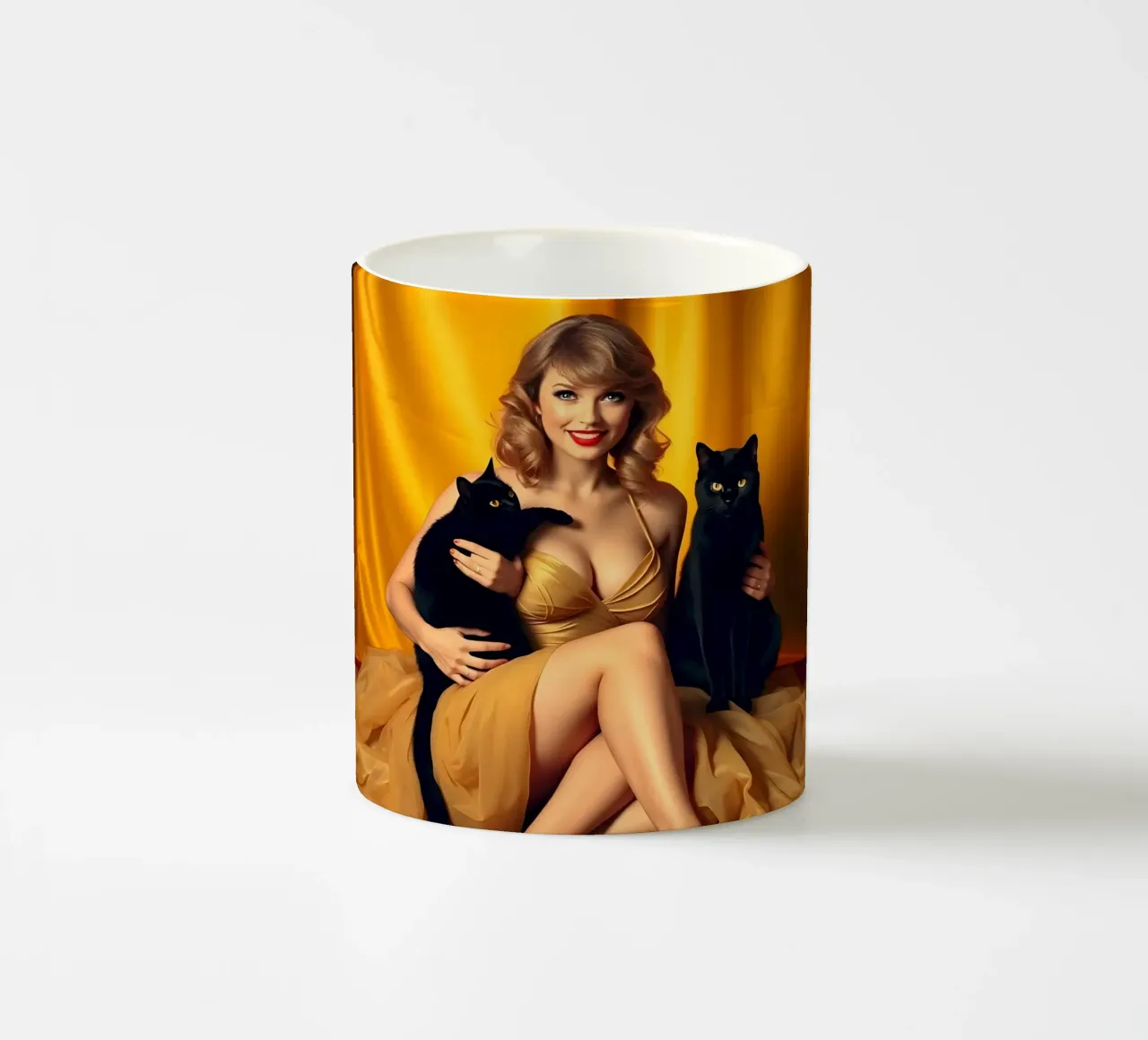 Amico gatto tazza in ceramica da Anita's Dream