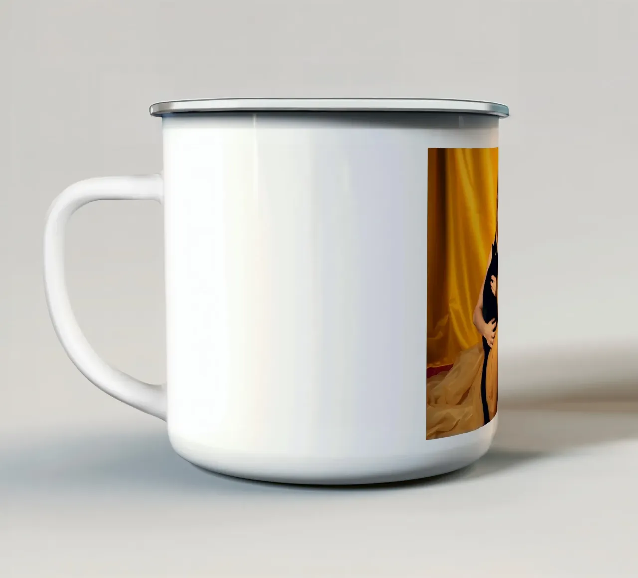 Amico gatto tazza in smalto da Anita's Dream