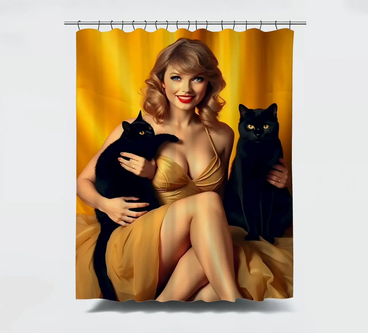 Ami des chats rideau de douche de Anita's Dream