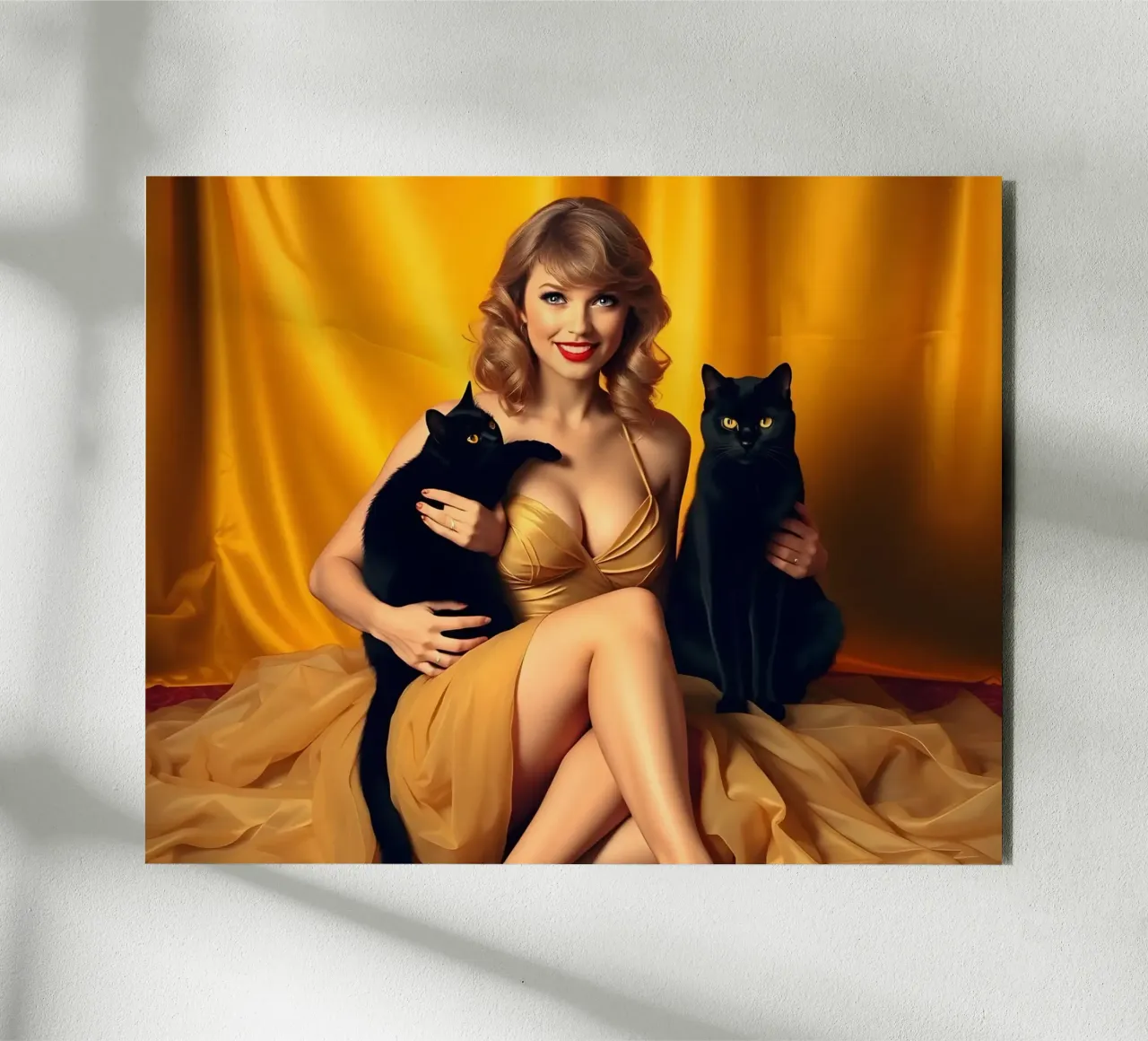 Amico gatto alluminio dibond da Anita's Dream