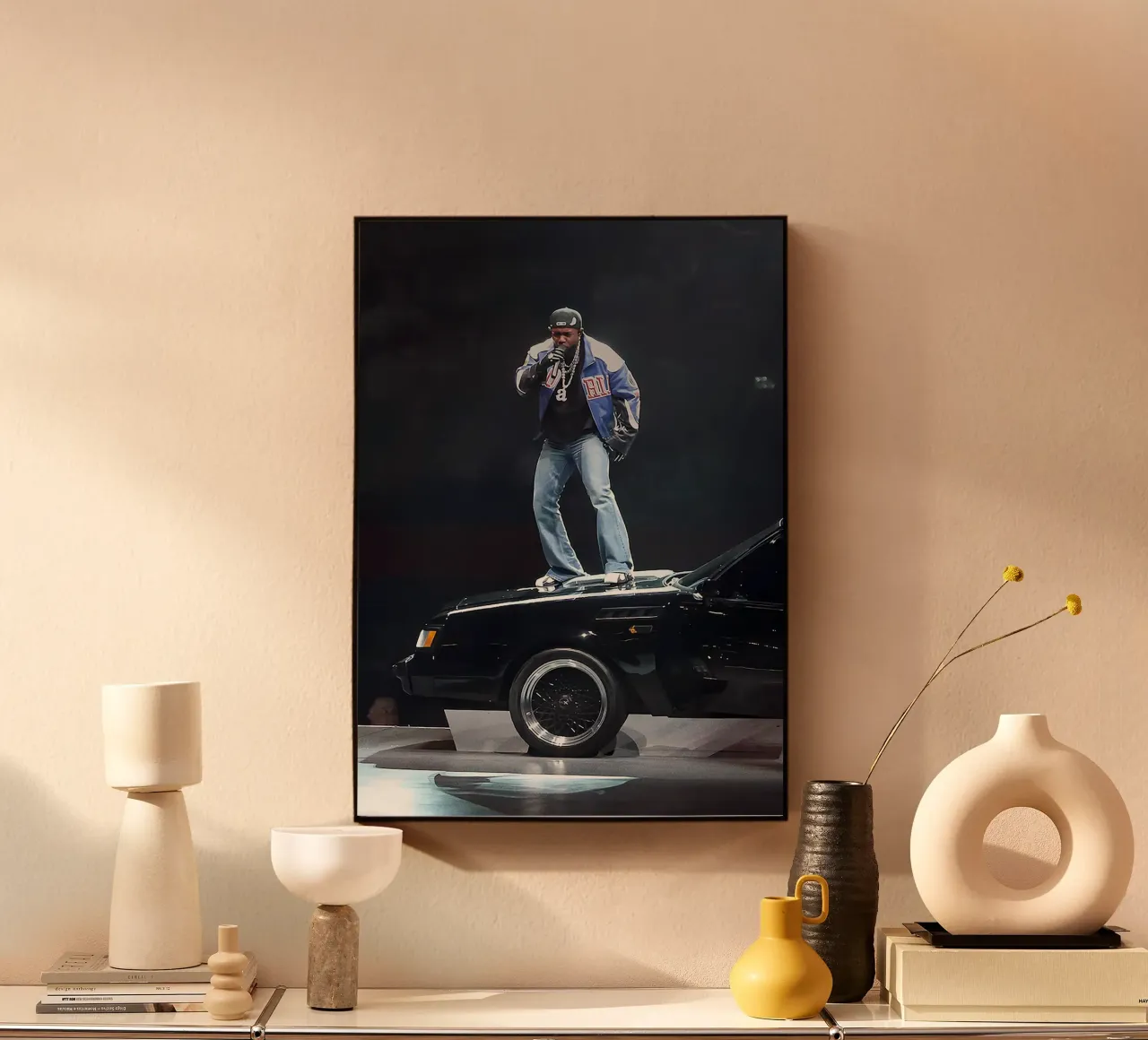 Kendrick Lamar plexiglass da Attaboy Dsgn