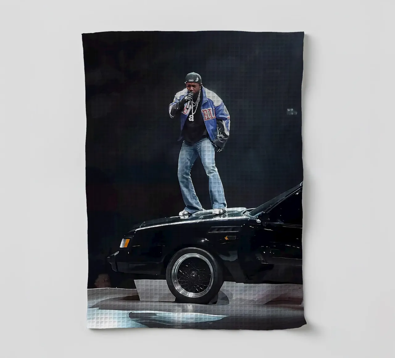 Kendrick Lamar canovaccio da cucina da Attaboy Dsgn