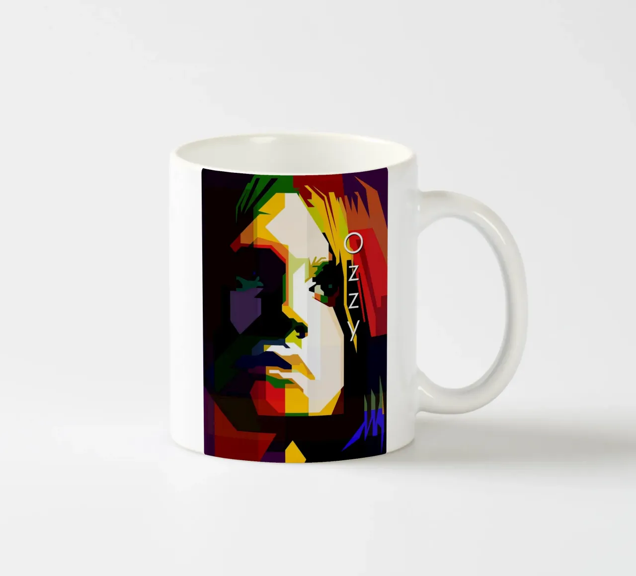 Ozzy Osbourne Icona dell'Heavy Metal WPAP Trending Now tazza in ceramica da Artkreator