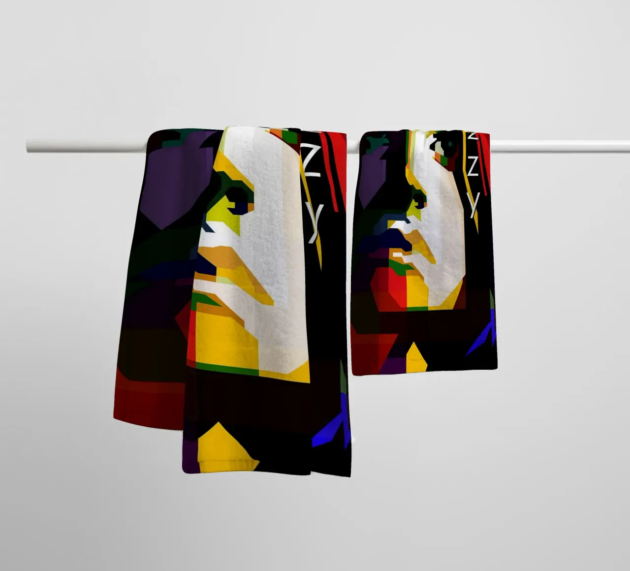 Ozzy Osbourne Icona dell'Heavy Metal WPAP Trending Now asciugamano da bagno da Artkreator
