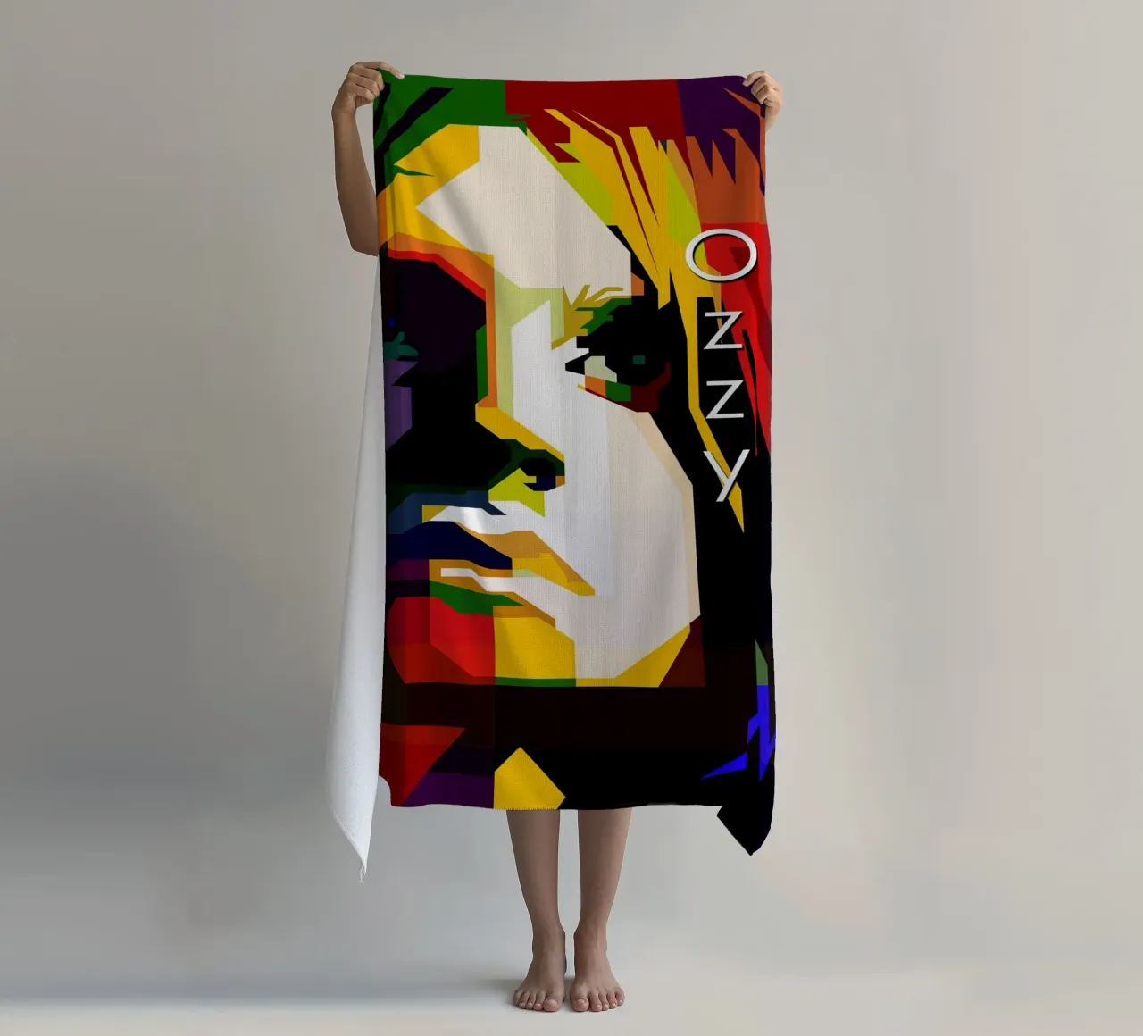 Ozzy Osbourne Icona dell'Heavy Metal WPAP Trending Now telo mare da Artkreator
