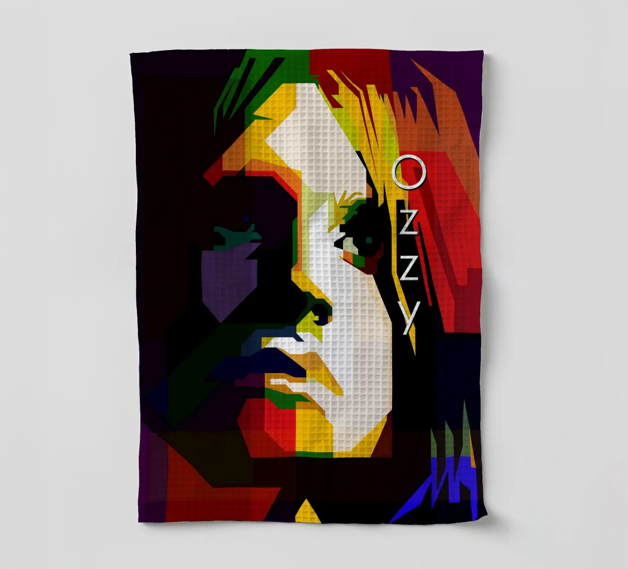 Ozzy Osbourne Icona dell'Heavy Metal WPAP Trending Now canovaccio da cucina da Artkreator
