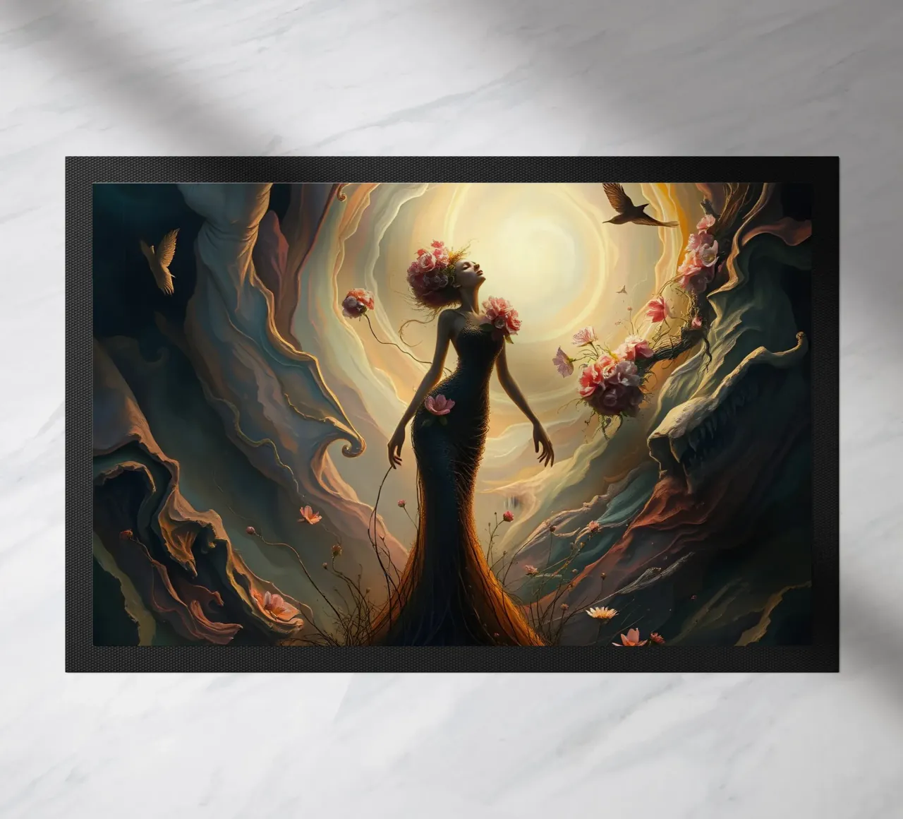 De boodschapper deurmat van Anita's Dream