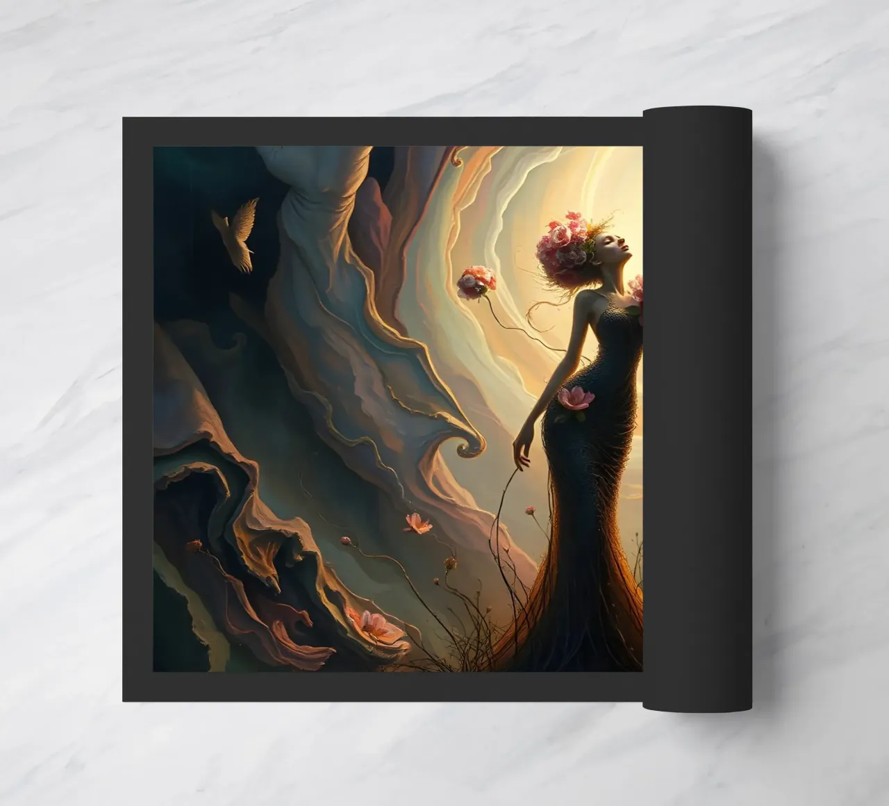 De boodschapper deurmat van Anita's Dream