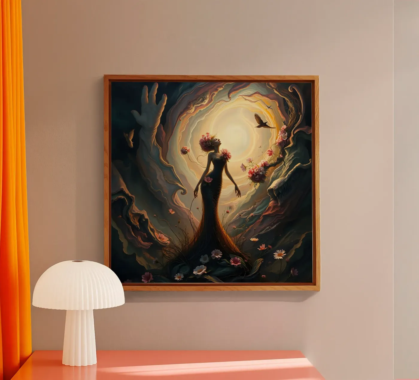 Le messager plexiglas de Anita's Dream