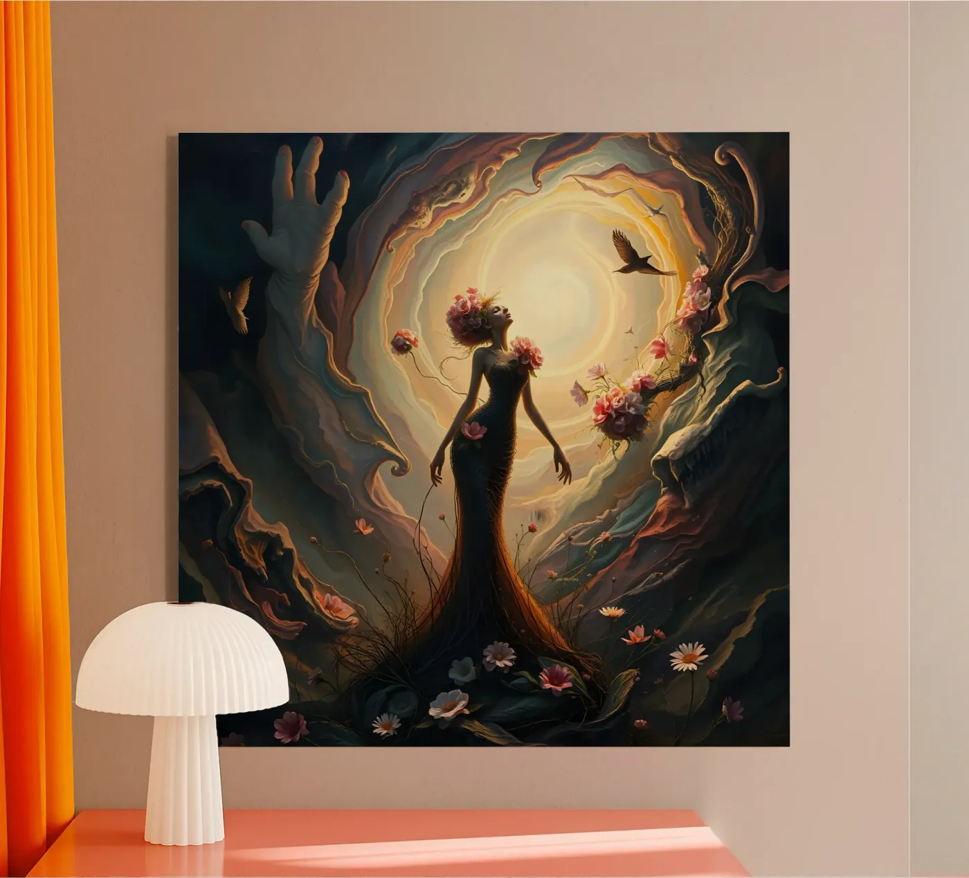 Le messager plexiglas de Anita's Dream