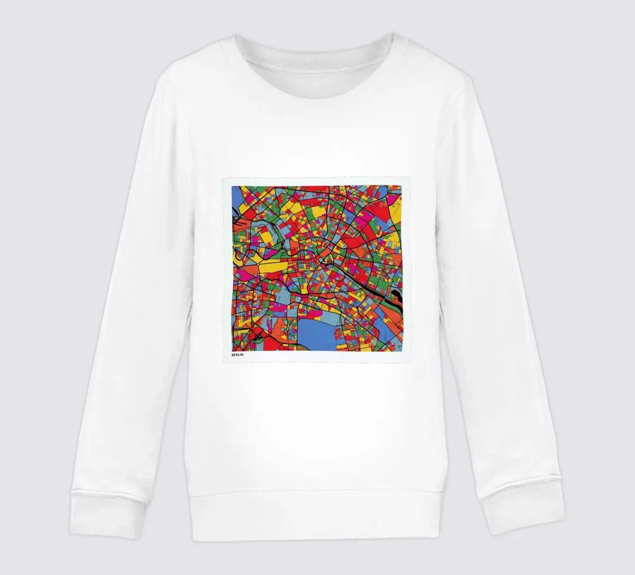Berlin kids sweatshirt by The Cartography Collection