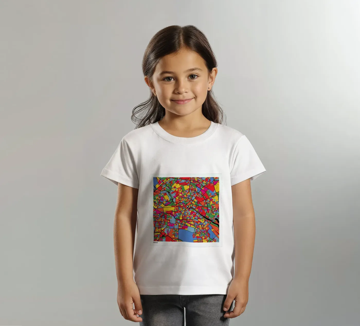 Berlin t-shirt bambini da The Cartography Collection