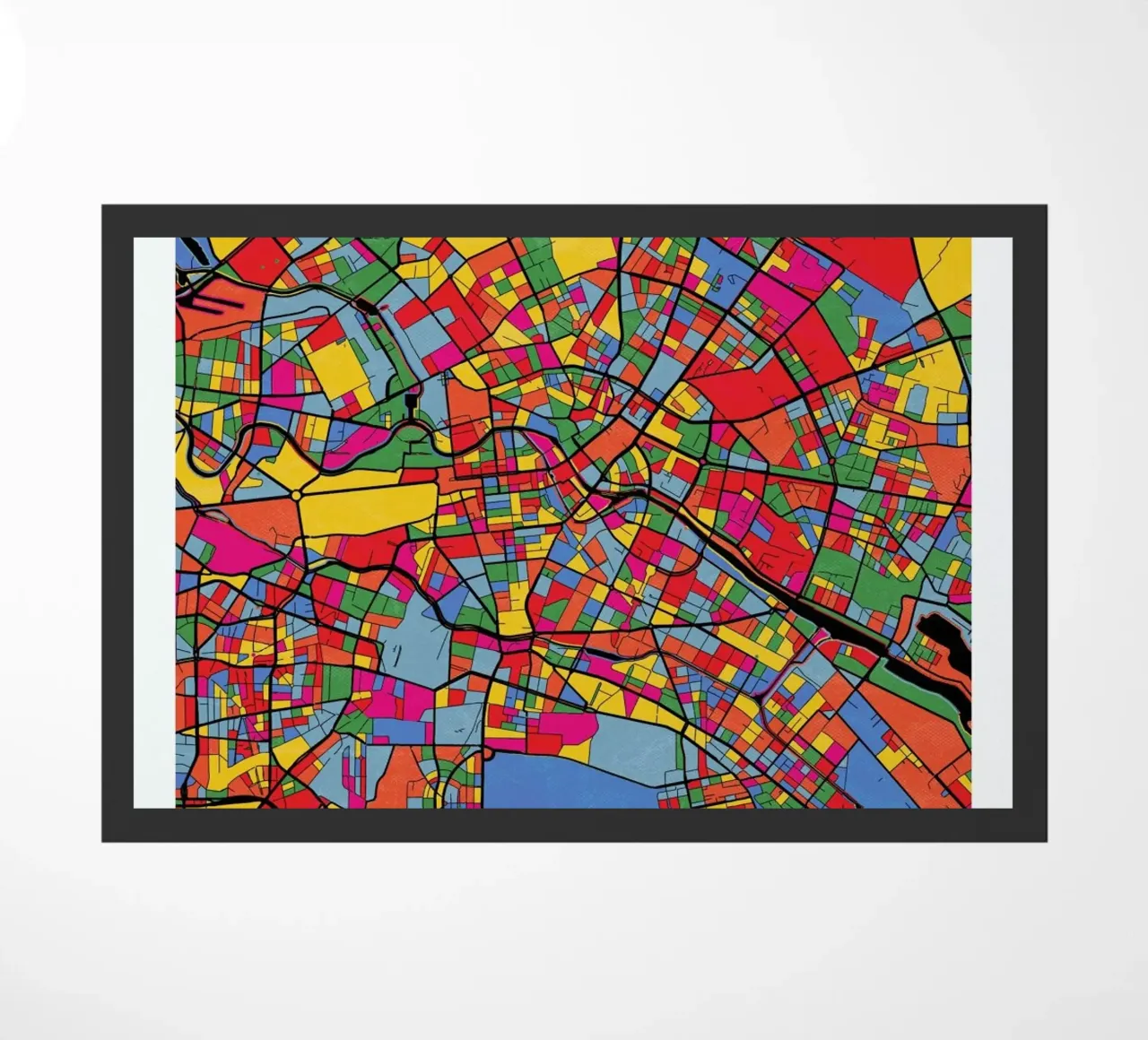 Berlin zerbino da The Cartography Collection